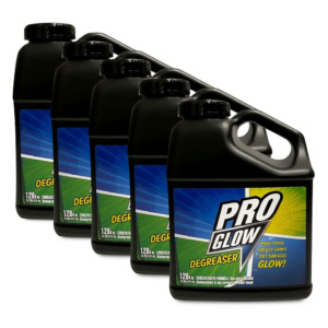 Proglow biodegradable degreaser in 5 pack
